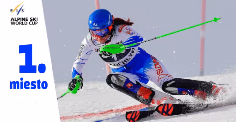 Petra Vlhová vyhrala v Semmeringu obrovský slalom