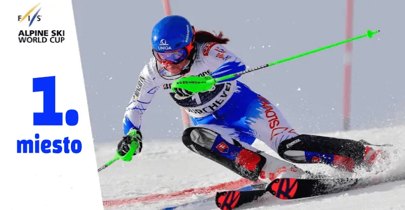Petra Vlhová vyhrala v Semmeringu obrovský slalom