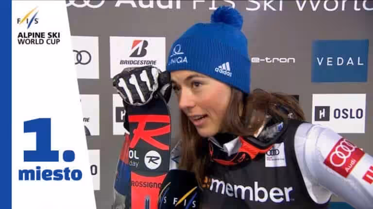 Petra Vlhová vyhrala paralelný slalom v Osle SP 2019.
