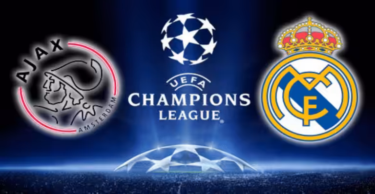 Online zápas AFC Ajax – Real Madrid