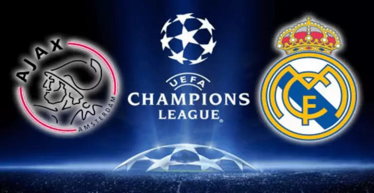 Online zápas AFC Ajax – Real Madrid