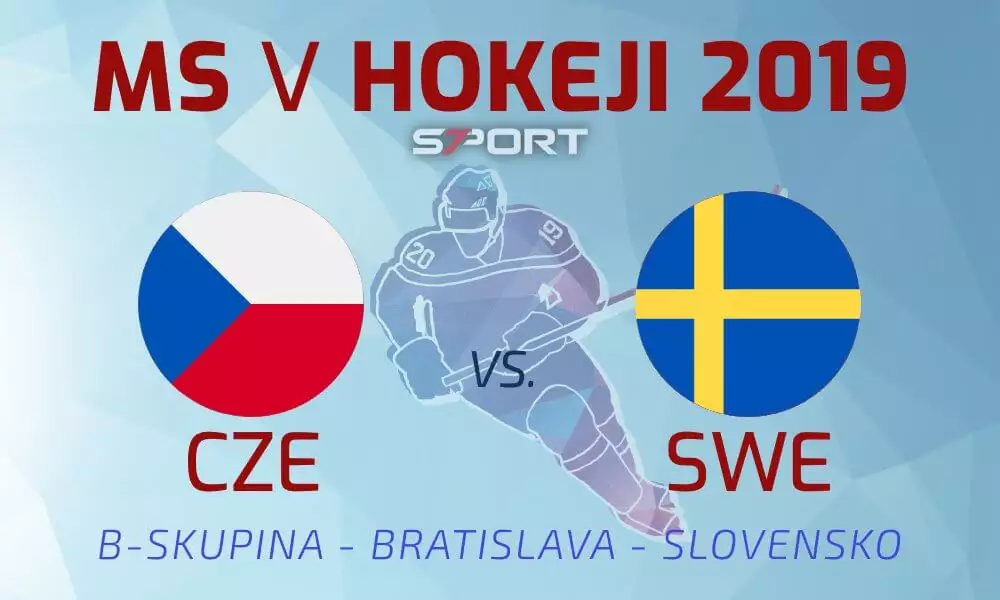 Česko - Švédsko live stream z MS v hokeji 2019 naživo