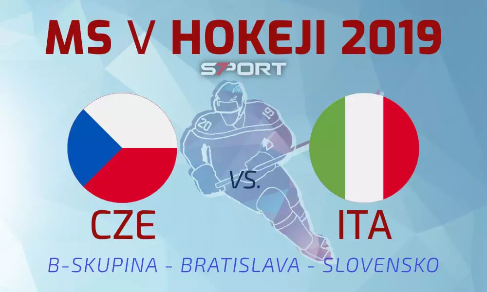 MS v hokeji 2019: Česko – Taliansko LIVE PRENOS