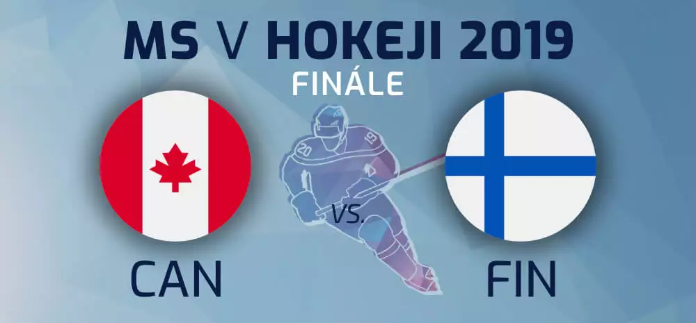 Finále MS v hokeji 2019: Kanada vs Fínsko naživo