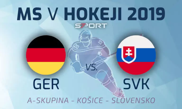 Nemecko - Slovensko LIVE z MS v hokeji 2019