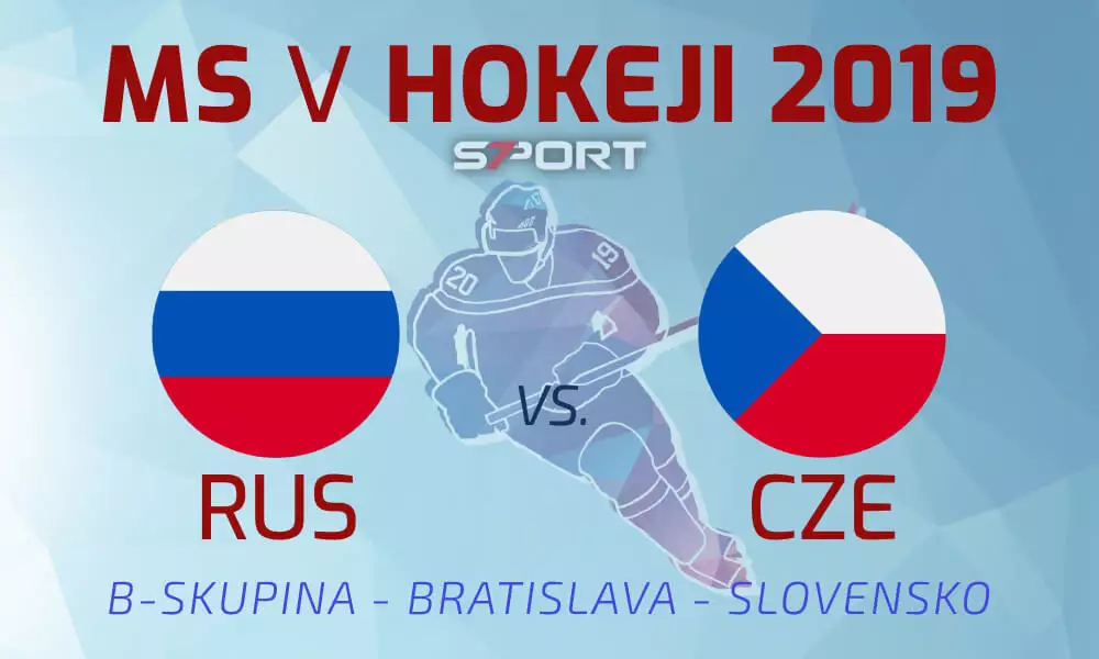 Rusko - Česko live prenos z MS v hokeji