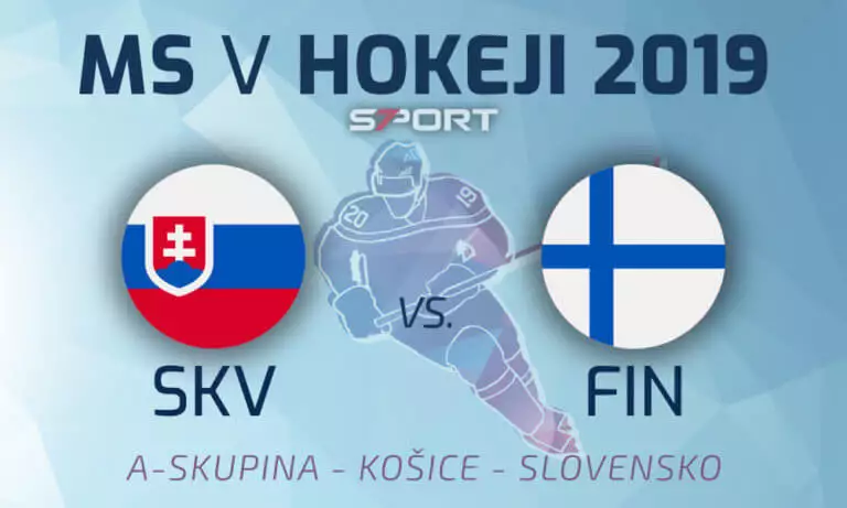 Slovensko - Fínsko LIVE z MS v hokeji 2019