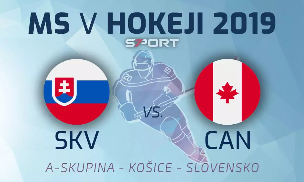 Slovensko - Kanada LIVE z MS v hokeji 2019