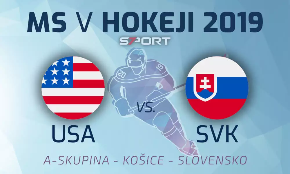 USA - Slovensko LIVE z MS v hokeji 2019