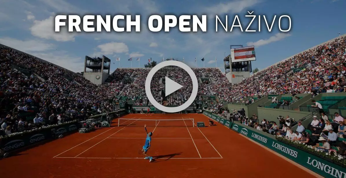 Ako sledovať French Open naživo