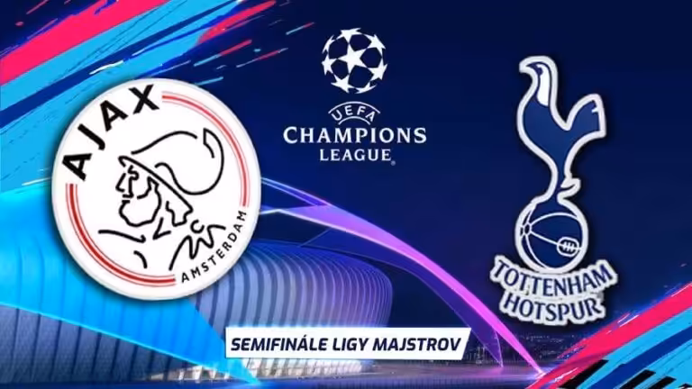 Semifinále Ligy majstrov: AFC Ajax – Tottenham Hotspur ONLINE