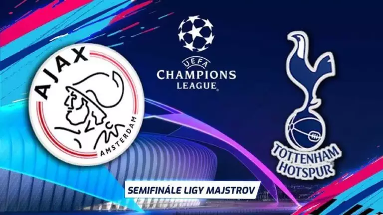 Semifinále Ligy majstrov: AFC Ajax – Tottenham Hotspur ONLINE