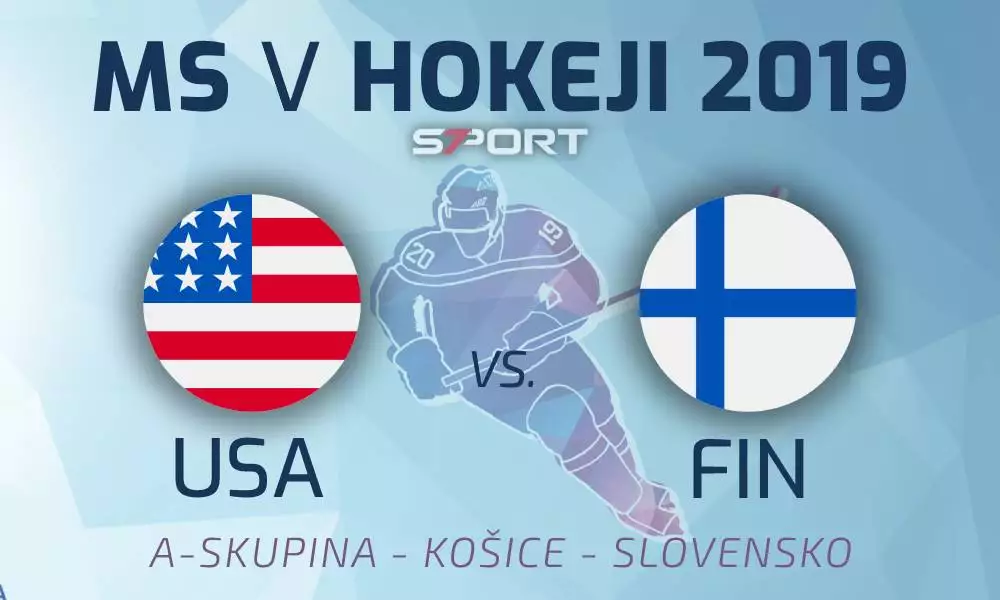 USA – Fínsko live prenos z MS v hokeji 2019