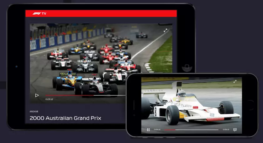 F1 TV livestream
