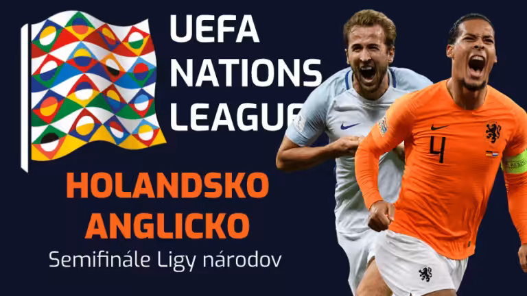 Liga národov: Holandsko – Anglicko naživo