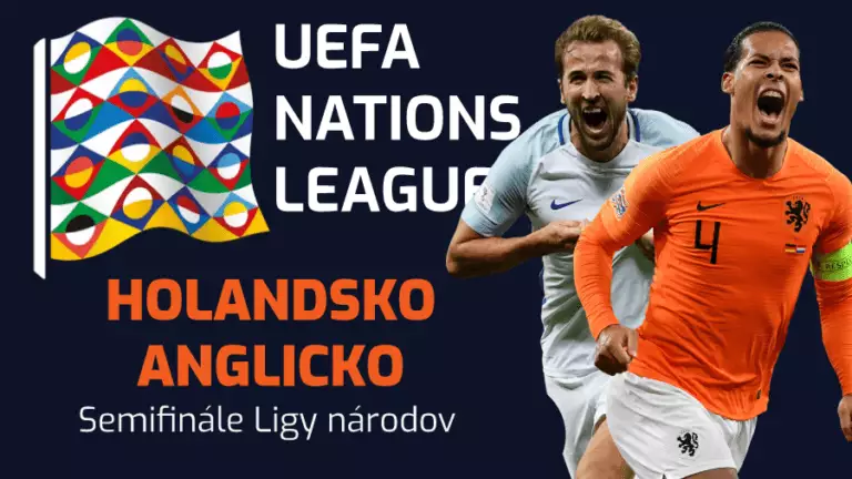 Liga národov: Holandsko – Anglicko naživo