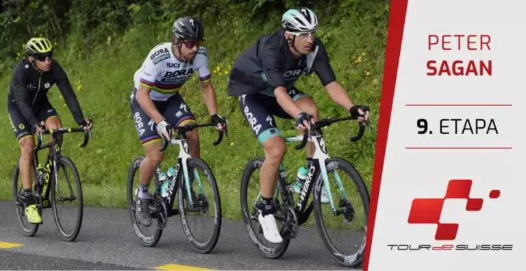 Peter Sagan na Tour de Suisse - 9. etapa online