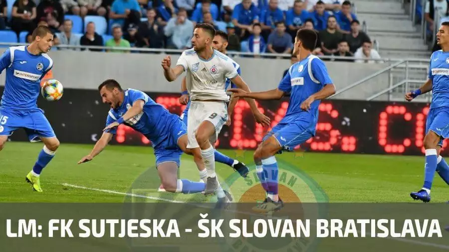 Predkolo Ligy majstrov: FK Sutjeska – ŠK Slovan Bratislava ONLINE