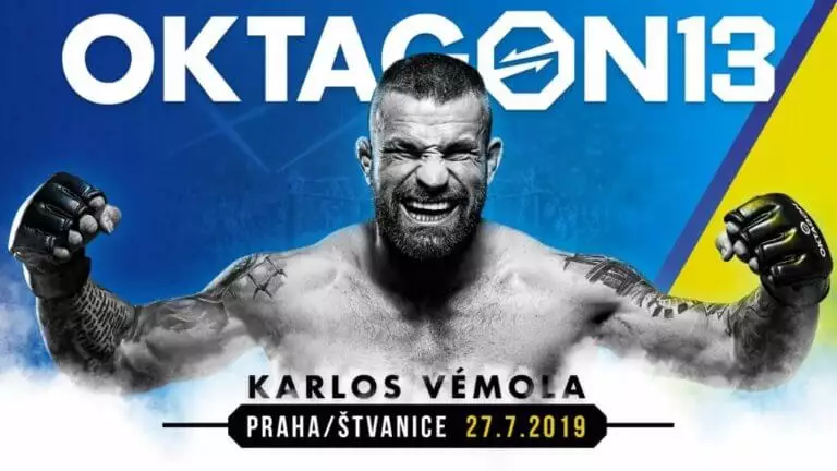 Karlos Vémola Oktagon 13 MMA - program a výsledky