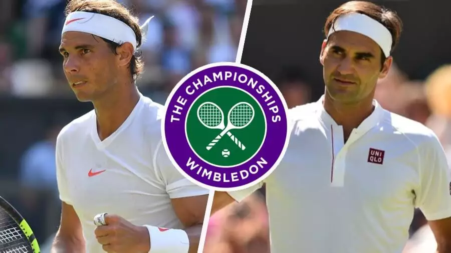Semifinále Wimbledon 2019: Rafael Nadal - Roger Federer