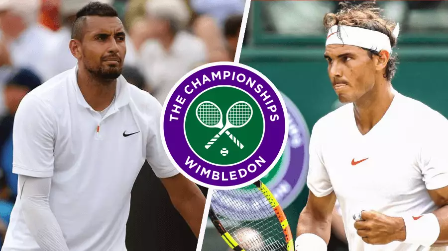 Nick Kyrgios - Rafael Nadal LIVE Wimbledon
