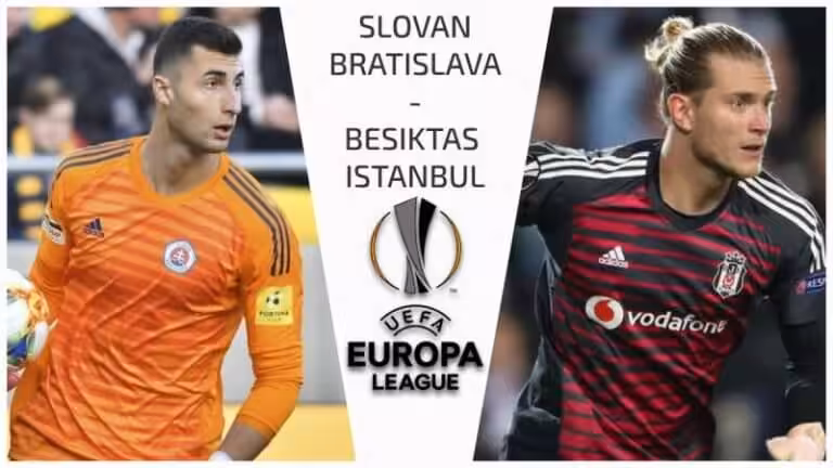 Európska liga: Sledujte ŠK Slovan Bratislava – Besiktas Istanbul ONLINE