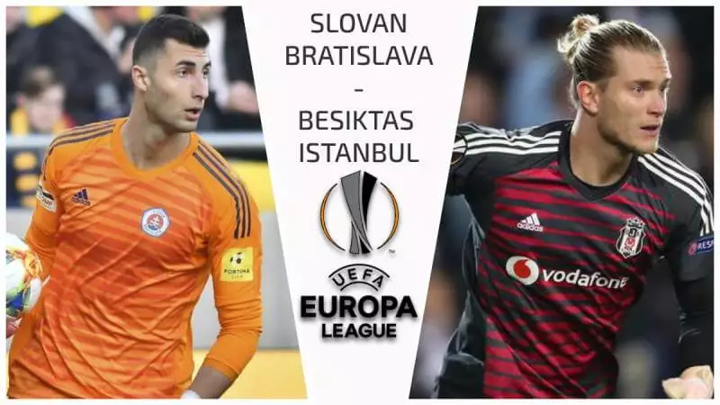 Európska liga: Sledujte ŠK Slovan Bratislava – Besiktas Istanbul ONLINE