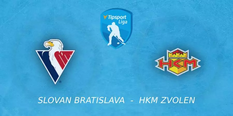 Tipsport liga: HC Slovan Bratislava – HKM Zvolen ONLINE!