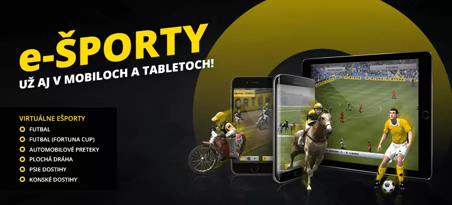 Hrajte e-Športy v mobile