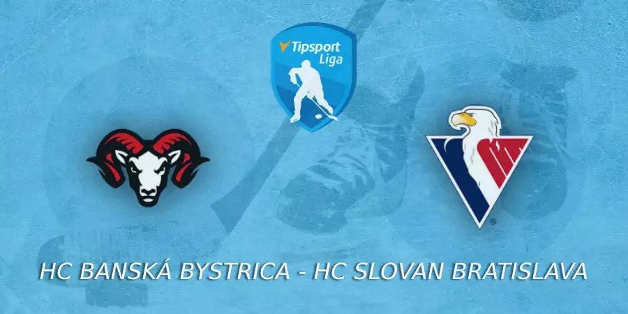 Tipsport Liga: HC Banská Bystrica – HC Slovan Bratislava NAŽIVO