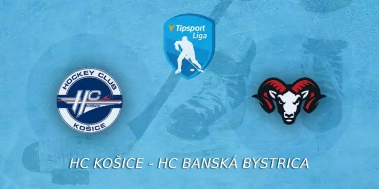 Tipsport Liga: Šláger kola HC Košice – HC Banská Bystrica NAŽIVO