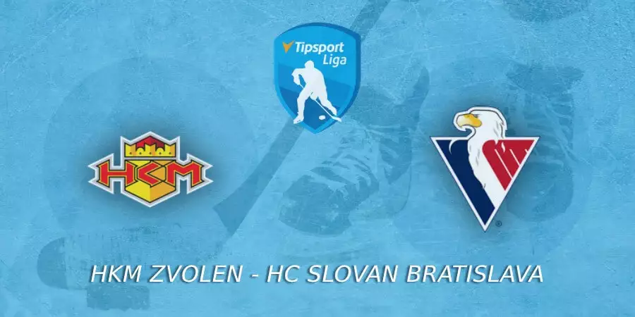 Tipsport Liga: HKM Zvolen – HC Slovan Bratislava NAŽIVO