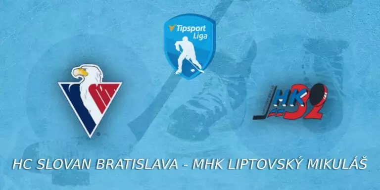 Tipsport liga: HC Slovan Bratislava – MHK Liptovský Mikuláš