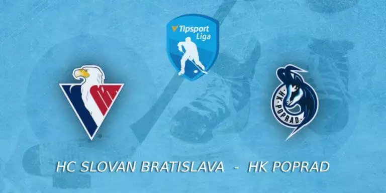 Tipsport Liga: HC Slovan Bratislava - HK Poprad ONLINE