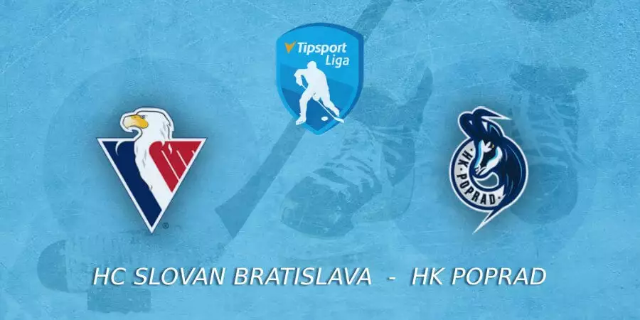 Tipsport Liga: HC Slovan Bratislava - HK Poprad ONLINE