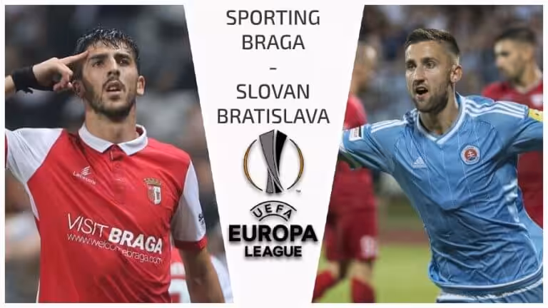 Európska liga: Sporting Braga – ŠK Slovan Bratislava