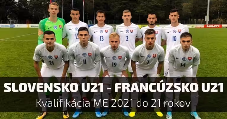 Kvalifikácia ME U21: Sledujte Slovensko – Francúzsko ONLINE
