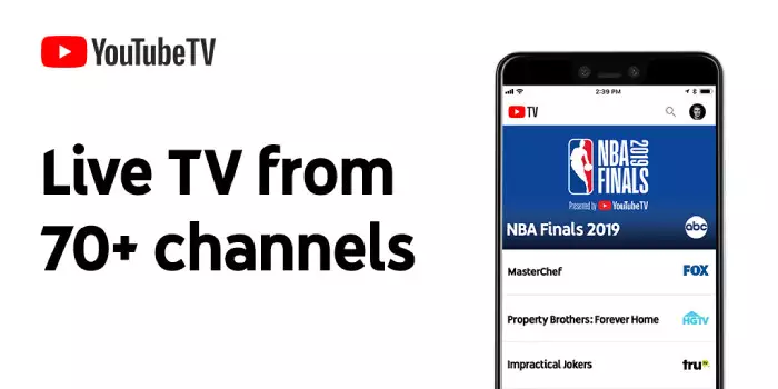 Sledujte NBA live na Youtube TV