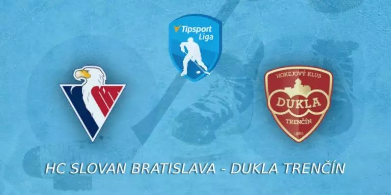 Tipsport Liga: Sledujte HC Slovan Bratislava – Dukla Trenčín NAŽIVO