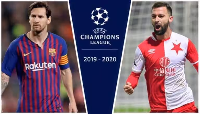 Liga majstrov: FC Barcelona – SK Slavia Praha
