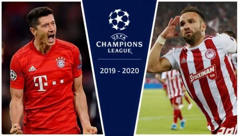 Liga majstrov: Bayern Mníchov – Olympiakos online