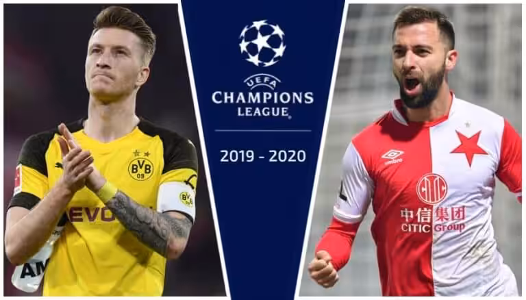Liga majstrov: Borussia Dortmund – SK Slavia Praha-online