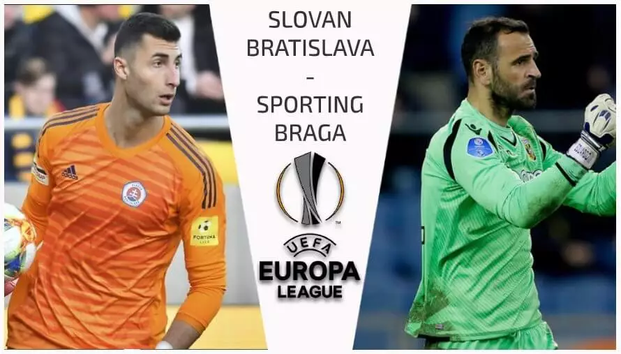 Európska liga: ŠK Slovan Bratislava – Sporting Braga online