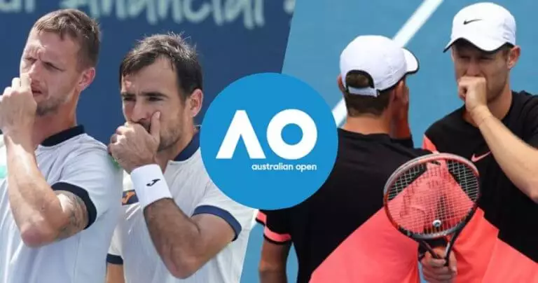 Australian Open 2020: Semifinále štvorhry Ivan Dodig / Filip Polášek - Max Purcell / Luke Saville