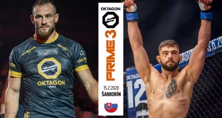Oktagon Prime 3: Štrbák vs Legierski naživo