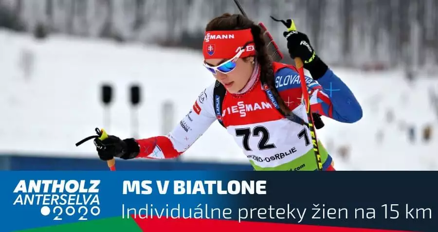 MS v biatlone 2020 - individuálne preteky žien (VIDEO ...