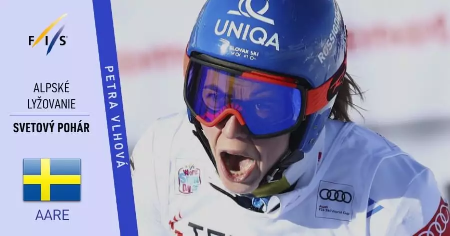 SP v alpskom lyžovaní žien Aare, Švédsko - program, výsledky. Petra Vlhová online