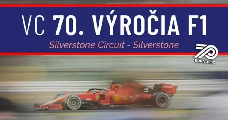 Veľká cena 70. výročia F1 / Silverstone - program, kvalifikácia, výsledky, online