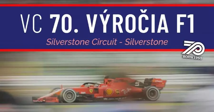 Veľká cena 70. výročia F1 / Silverstone - program, kvalifikácia, výsledky, online