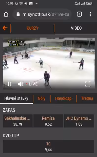 Návod, ako spustiť TV Synottip na mobile